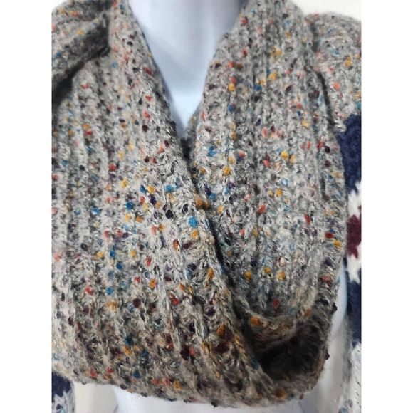 Free People Rugby Stripe Tassel Scarf - Picture 3 of 5